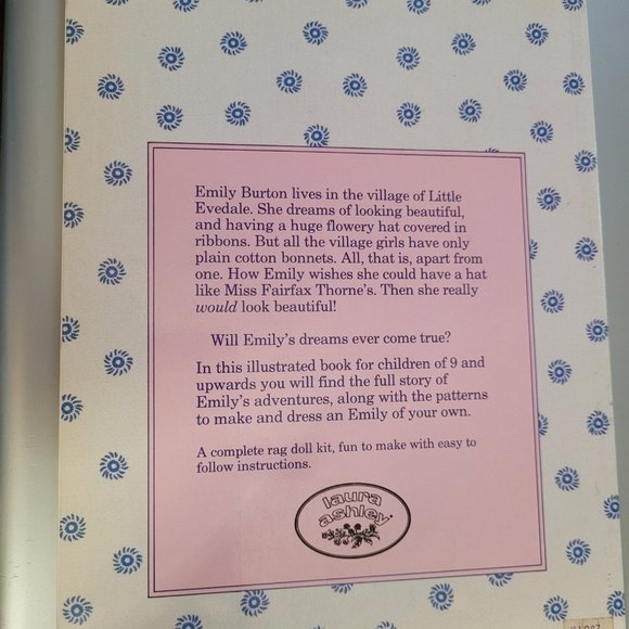 A Hat for Emily - Childs Storybook and Doll to Make - Laura Ashley - Picture 2 of 2